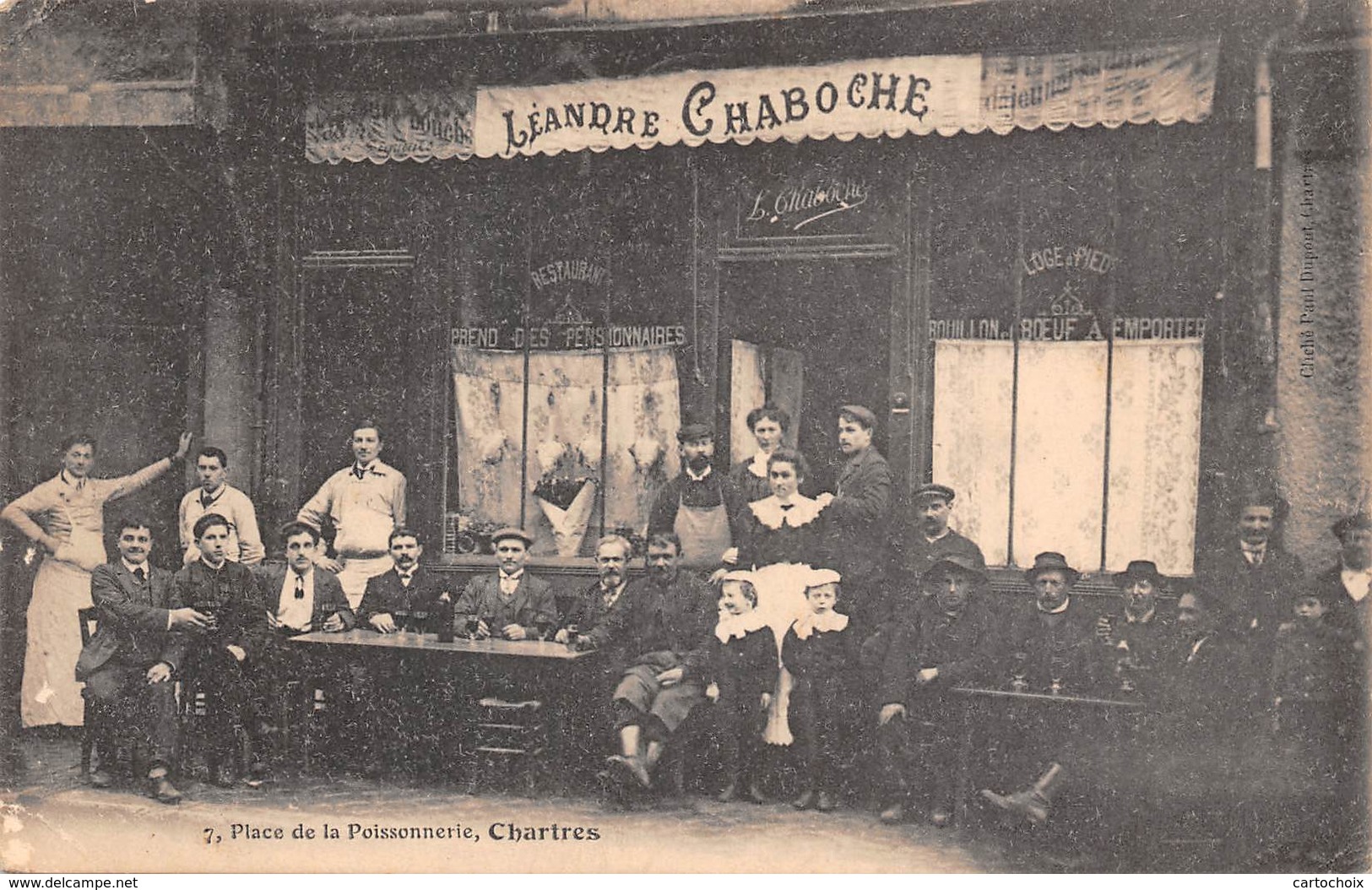 28 - Chartres - Beau Plan De La Boucherie Léandre Chaboche - ( Restaurant - Plat à Emporter ) - Sublime Animation - Chartres