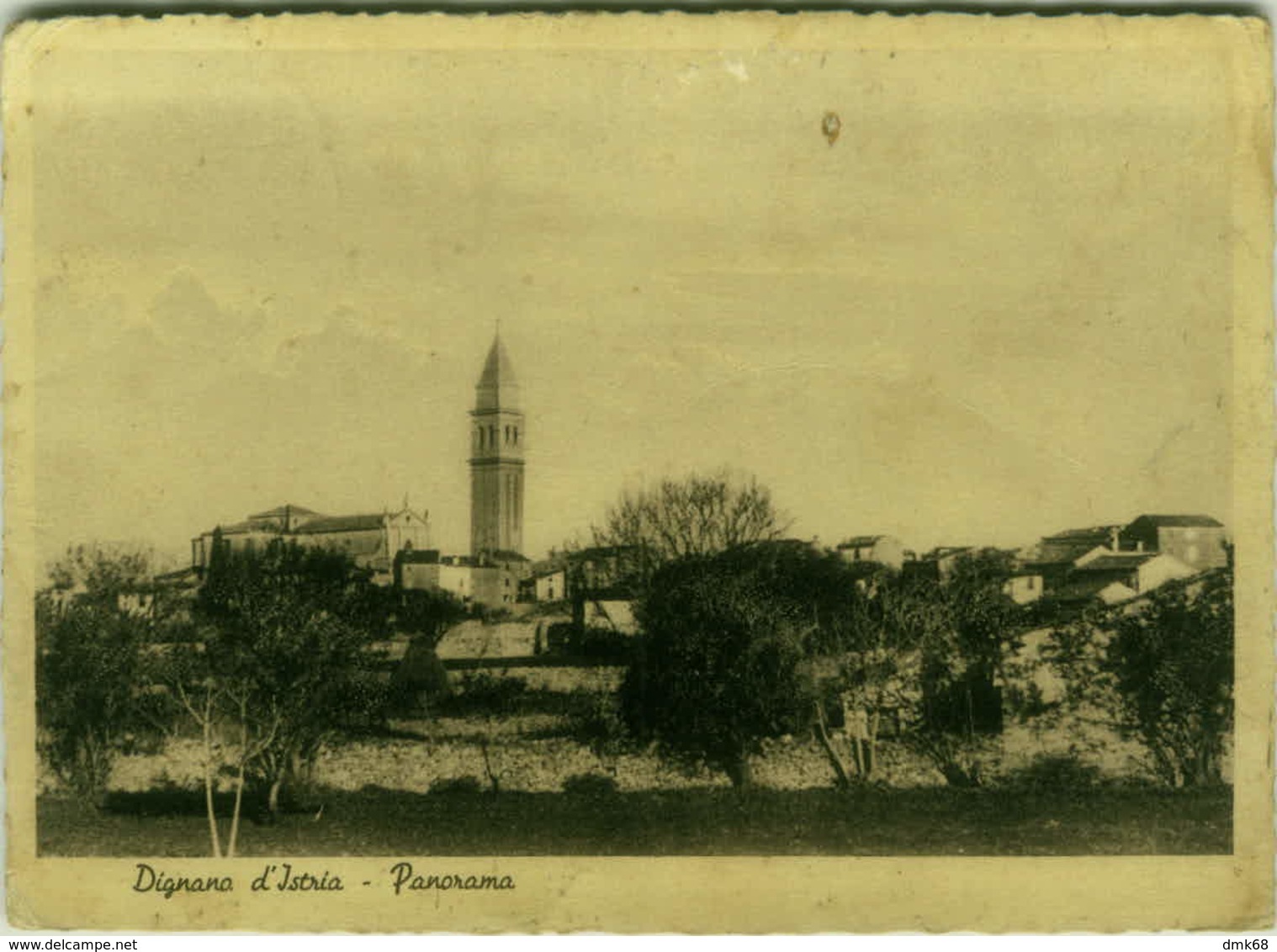 CROATIA - DIGNANO D'ISTRIA / Vodnjan - PANORAMA - EDIZ. F. GIACHIN - 1941 ( BG2320) - Croazia