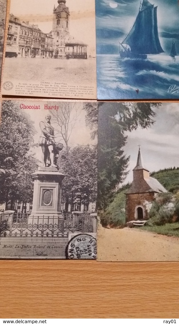 BELGIQUE - lot de plus de 100 cartes postales (voir description et images)