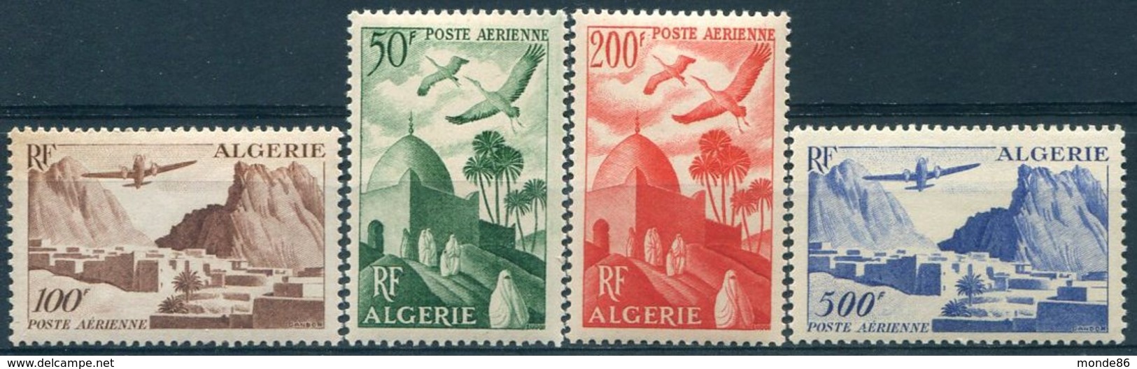 Algérie  PA  N° 9-12 *...tous ** Sauf N°12 * - Poste Aérienne