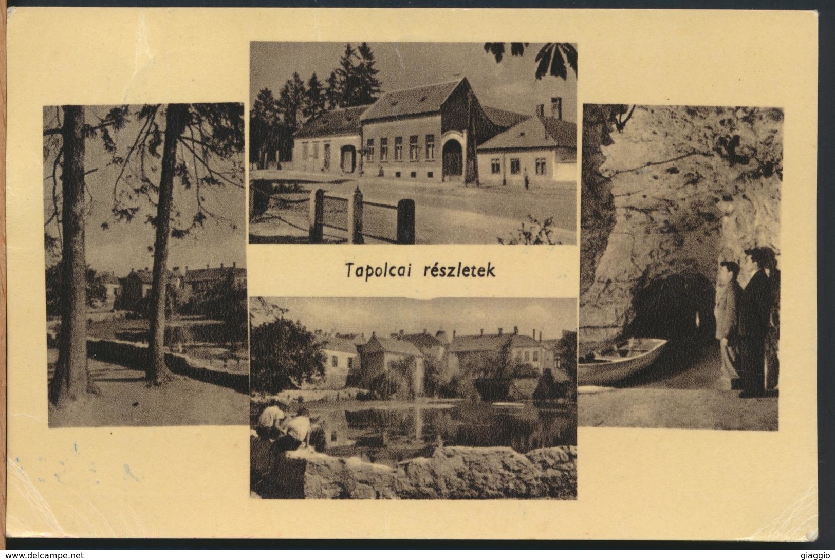 °°° 13231 - HUNGARY - TAPOLCAI RESZLETEK - 1957 With Stamps °°° - Ungheria