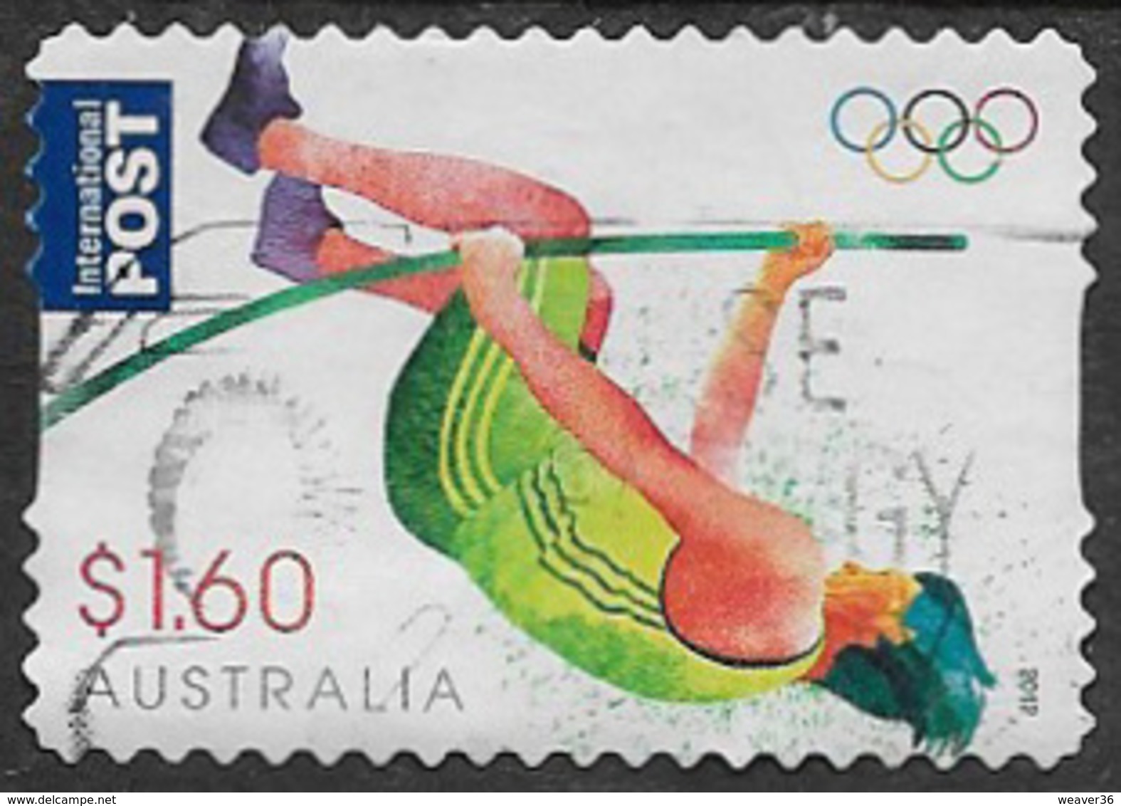 Australia 2012 Olympics $1.60 Self Adhesive Good/fine Used [27/23694/ND] - Oblitérés