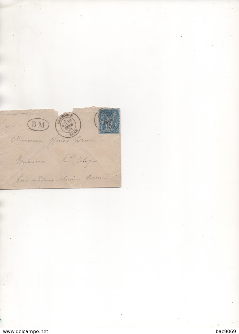 Lot Fevrier2 :lettres - 1877-1920: Période Semi Moderne