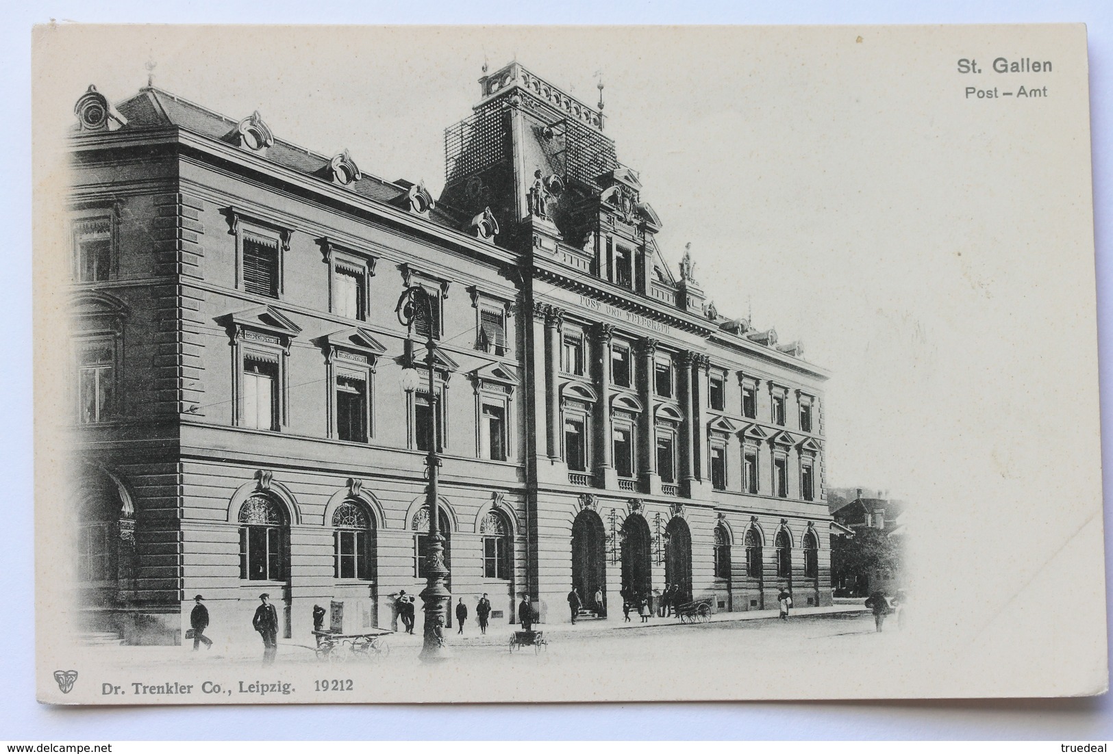 Post-Amt, St. Gallen, Schweiz Svizzera Suisse Switzerland, Early 1900s - St. Gallen