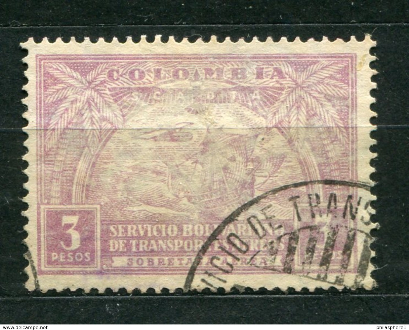 Kolumbien SCADTA Nr.58       O  Used                (024) - Kolumbien