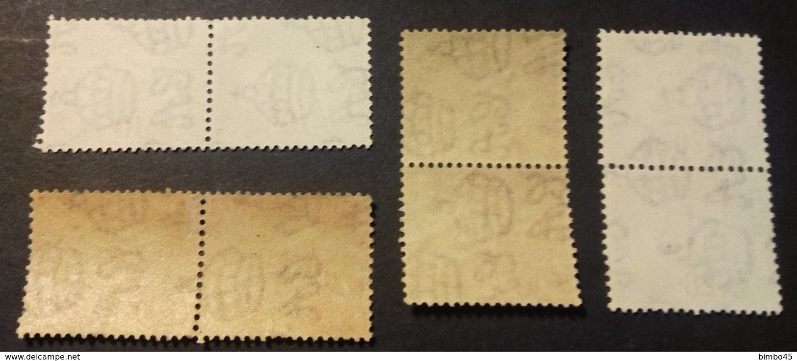 HONG KONG --POSTAGE DUE --PAIR - Timbres-taxe