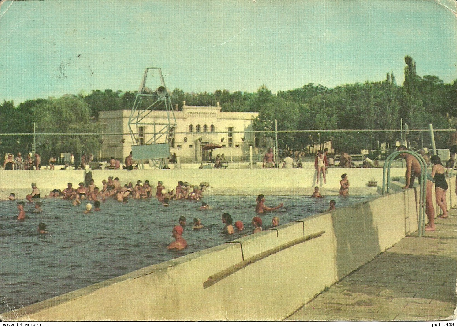 Hajduszoboszlo (Hungary, Ungheria) Strandfurdo, Strandbad, Swimming Pool, Piscina - Ungheria