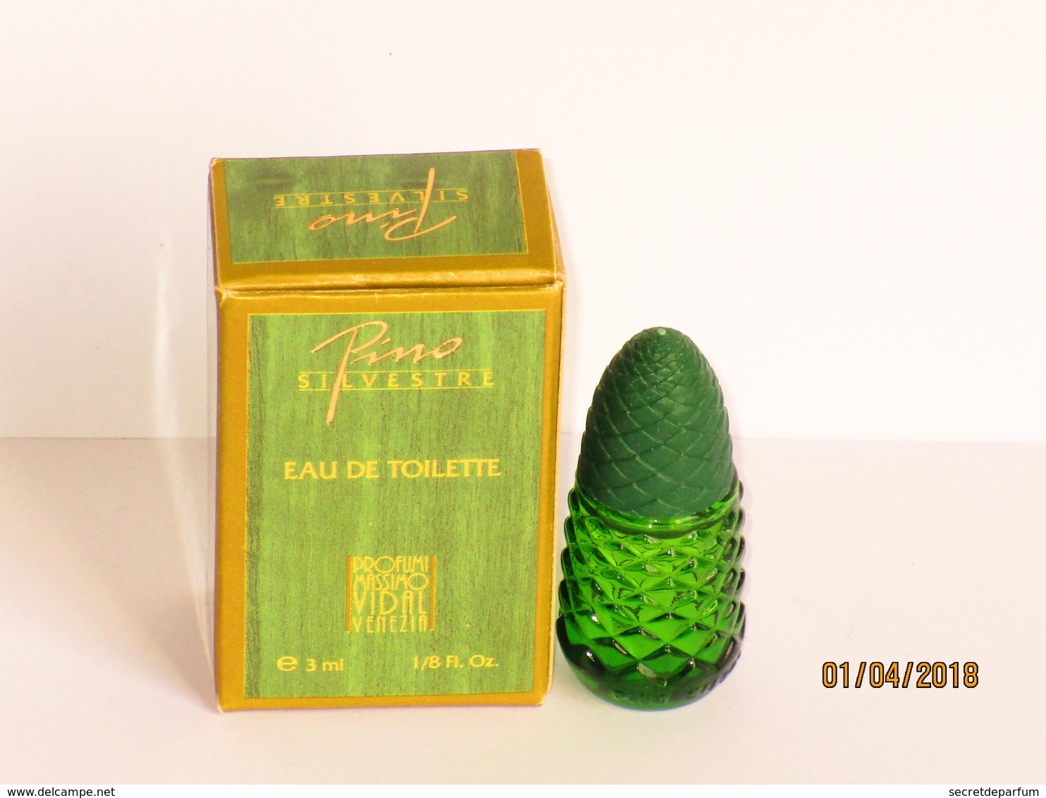 Miniatures De Parfum   PINO SILVESTRE    EDT   3.ml  + Boite - Miniatures Femmes (avec Boite)