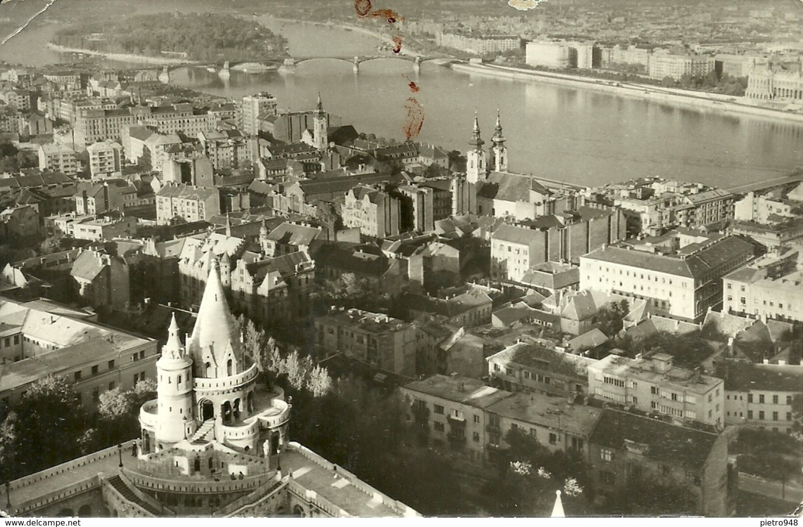 Budapest (Hungary, Ungheria) Kilatas Metyas-Templombol, Aerial View, Vue Aerienne, Veduta Aerea - Ungheria