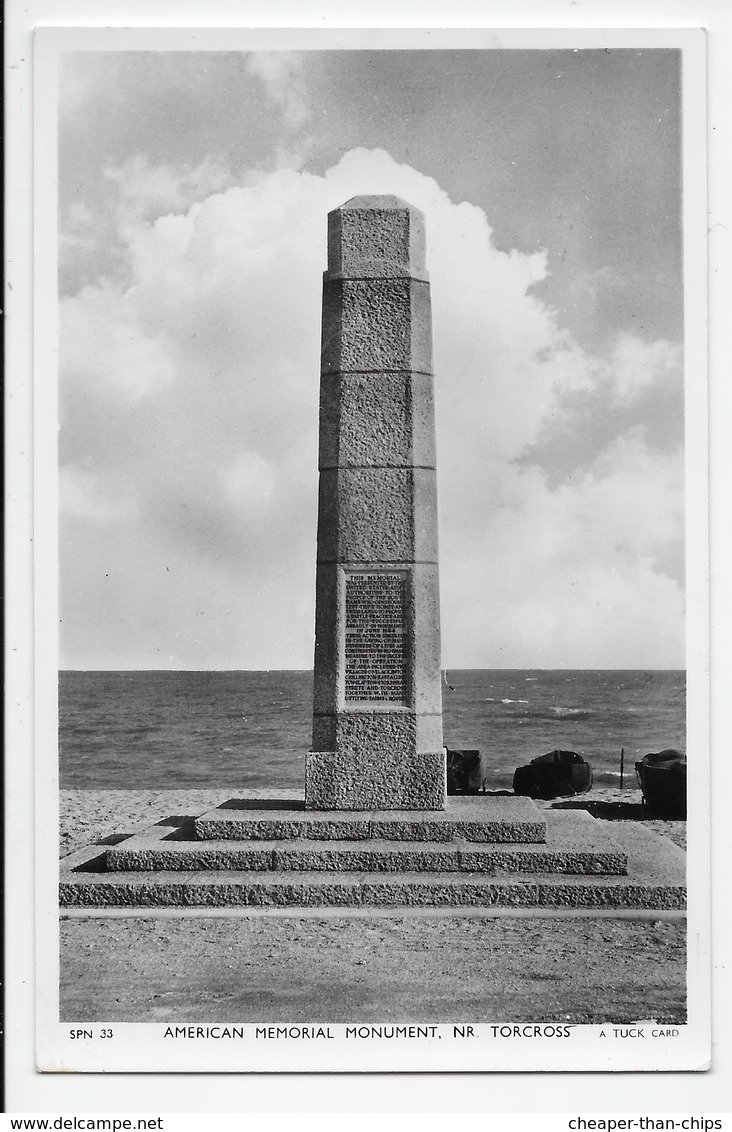 American Memorial Monument. Nr. Torcross - Other & Unclassified