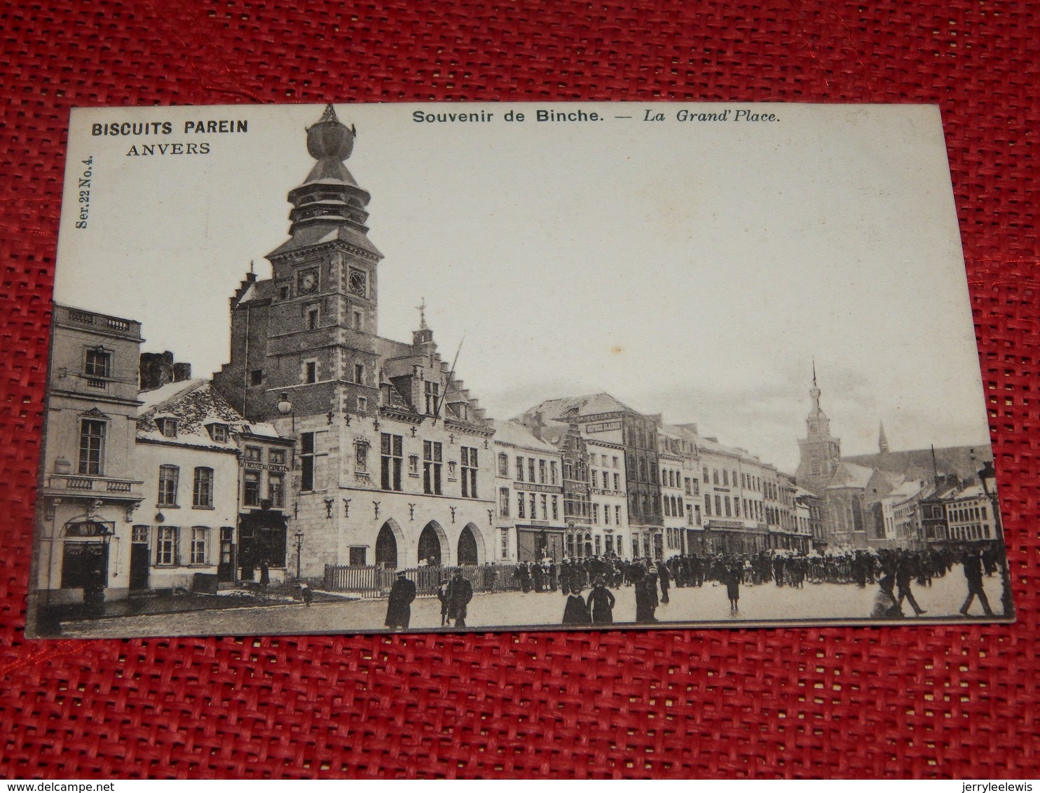 BINCHE  -  La Grand'Place  -  Souvenir De Binche  - - Binche