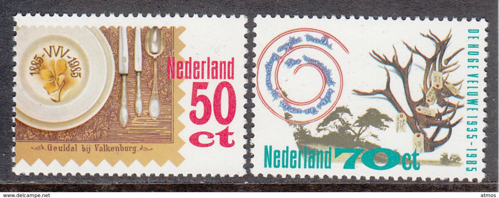 The Netherlands MNH NVPH Nr 1322/23 From 1985 / Catw 1.20 EUR - Ongebruikt