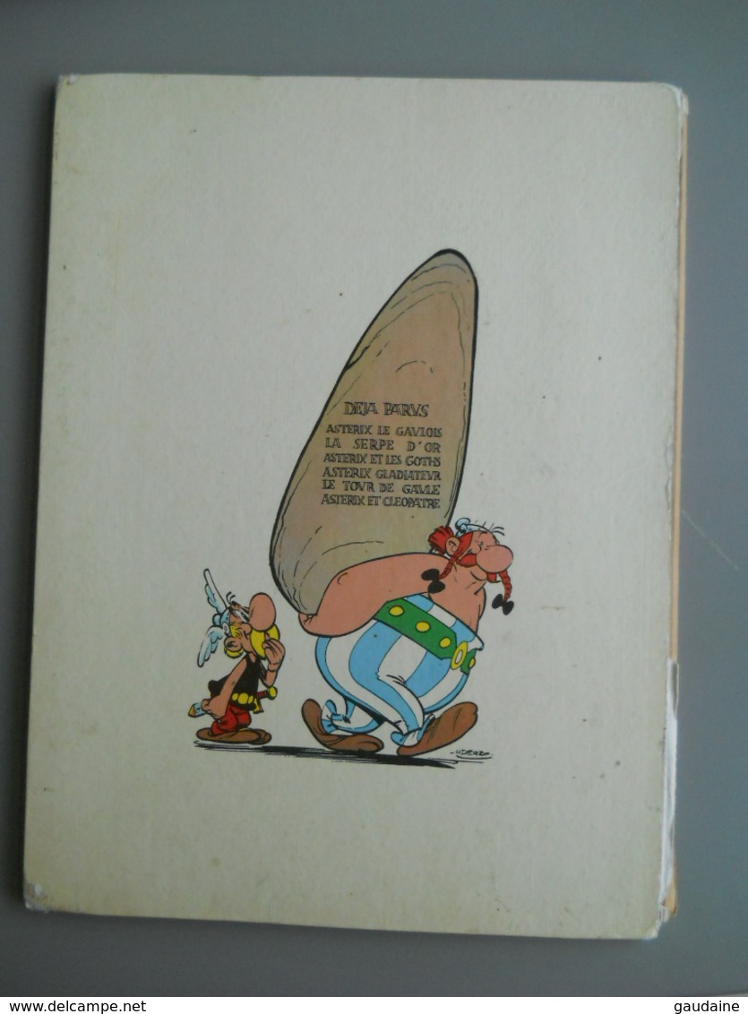ASTERIX – LE COMBAT DES CHEFS  – EO 1966 Dépôt Légal : 1° Trimestre 1966 - N° 8843 – Editeur N°  170 - Astérix