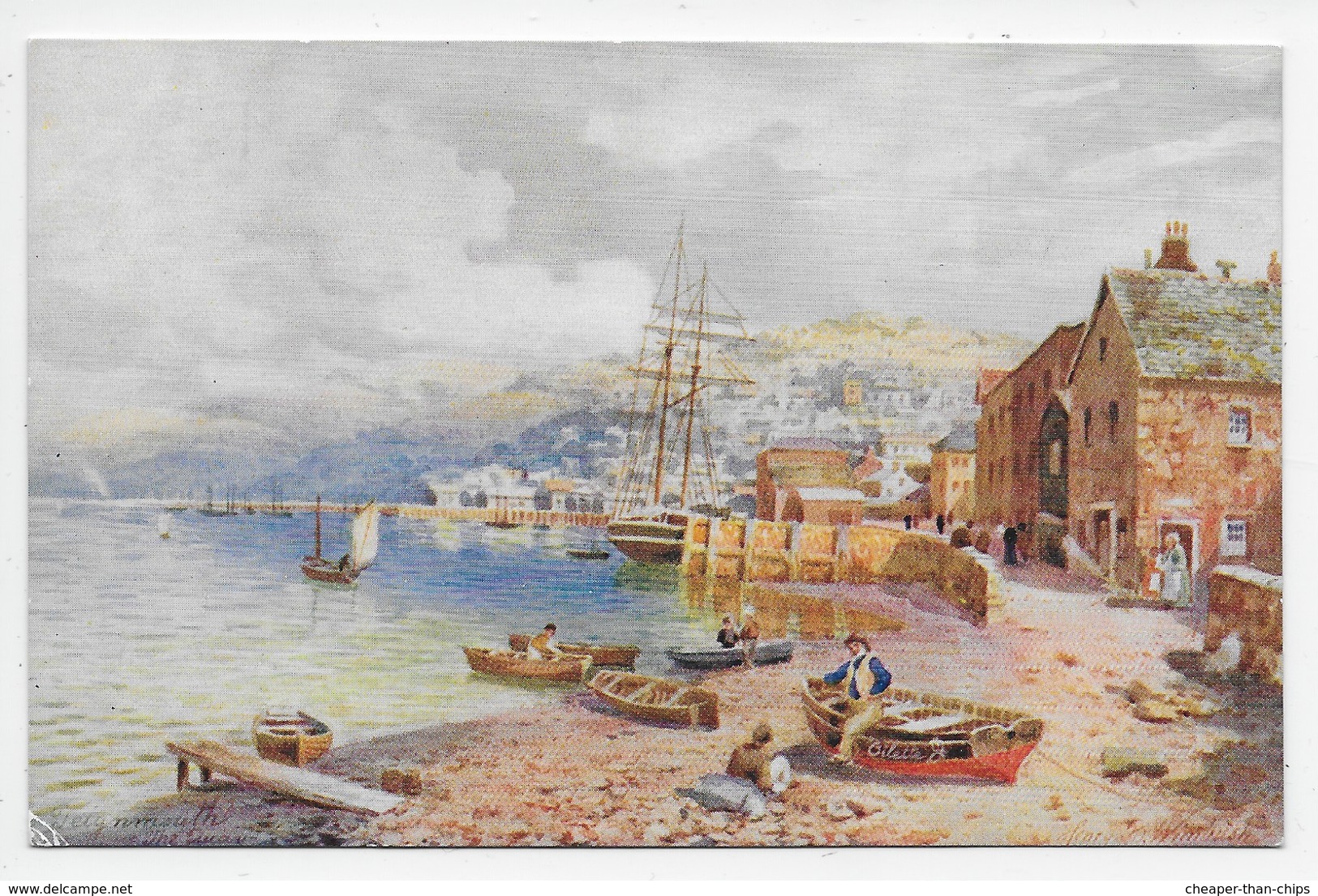Teignmouth - The Quay - H.B. Wimbush - Tuck Oilette 7371 - Other & Unclassified