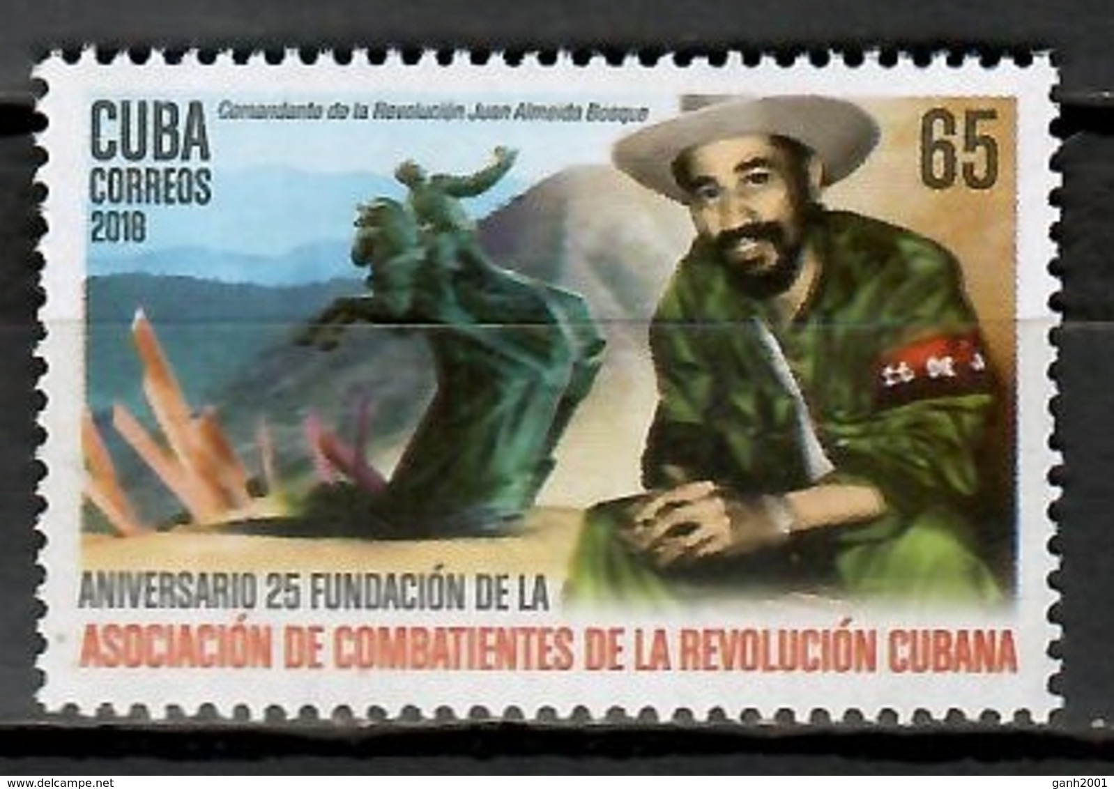 Cuba 2018  / Revolution Fighter Juan Ameida MNH Revolucionario Combatiente / Cu11332  C3 - Nuevos