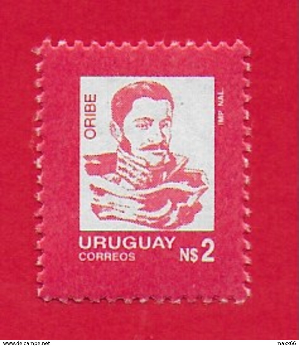 URUGUAY MNH - 1987 Manuel Ceferino Oribe De Viana - 2 N$ - Michel UY 1759 - Uruguay