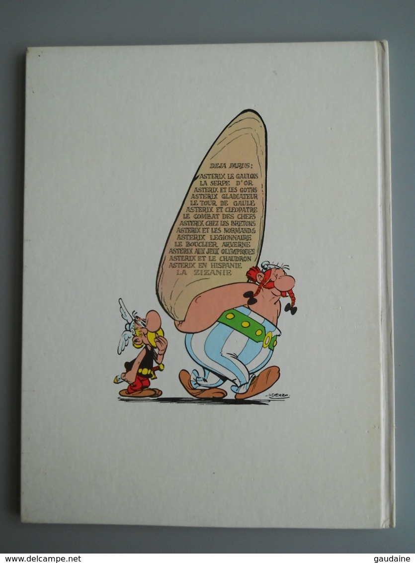 ASTERIX  - LA ZIZANIE  – EO 1970 Dépôt Légal : 2° Trimestre 1970 - N° 522 – Editeur N°  458 - Astérix