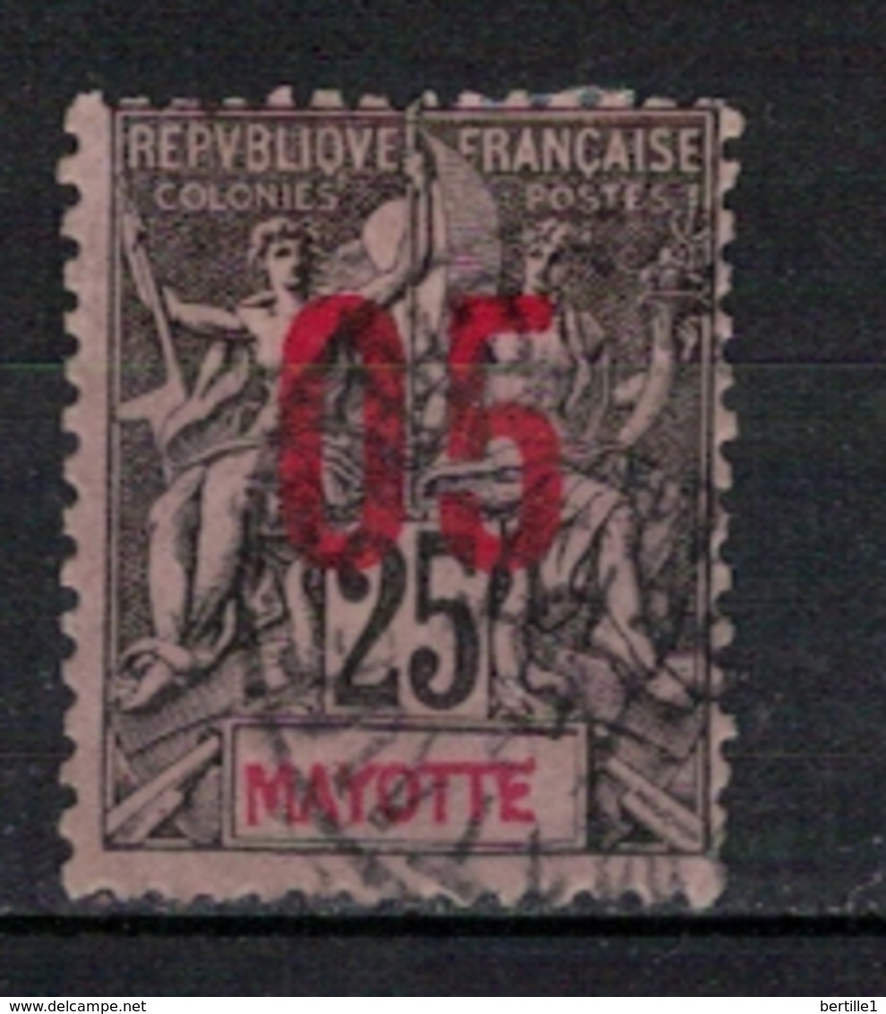 MAYOTTE           N°  YVERT   25  OBLITERE       ( O   1/ 08 ) - Oblitérés