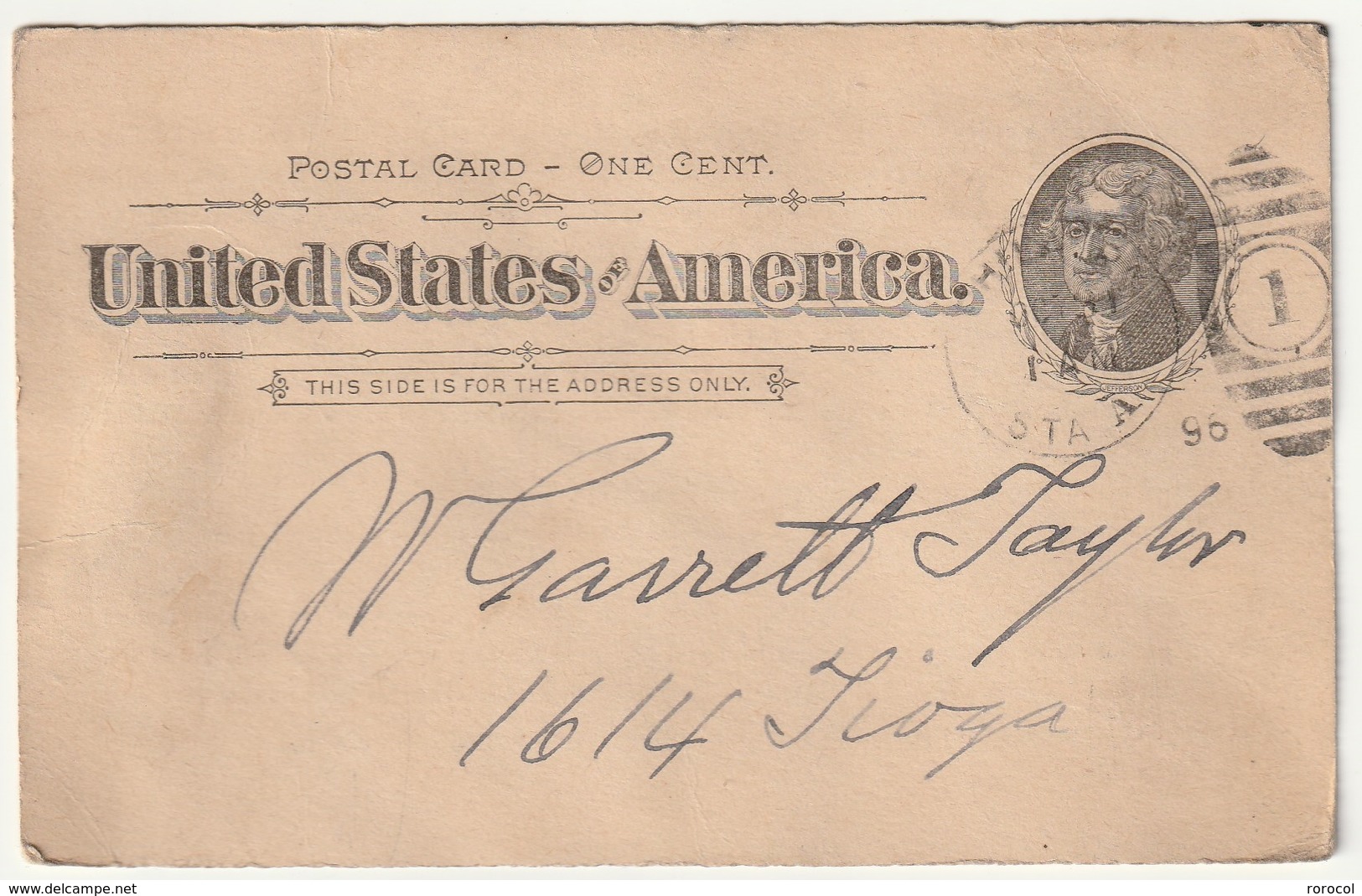 ENTIER POSTAL POSTAL CARD - 1901-20