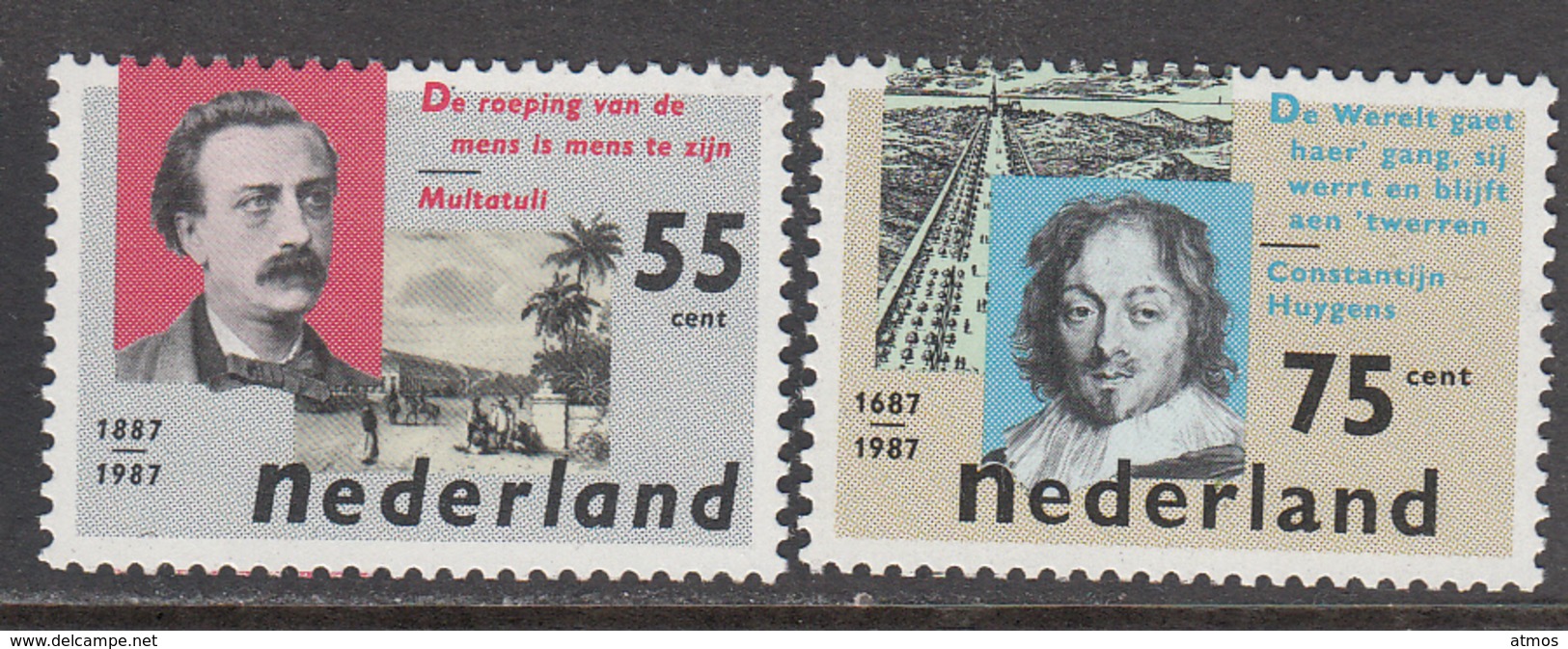 The Netherlands MNH NVPH Nr 1370/71 From 1987 / Catw 1.50 EUR - Ongebruikt