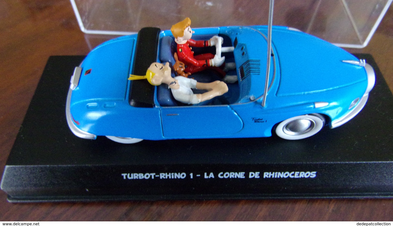 Maquette Spirou Et Fantasio Dans Les Cornes Du Rhinocéros - Spirou Et Fantasio