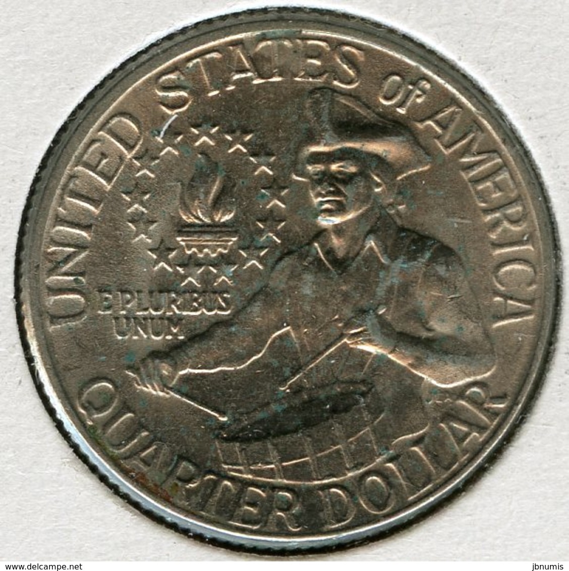 Etats-Unis USA Quarter 25 Cents Dollar 1976 D Bicentenaire De La Révolution 1776 - 1976 KM 204 - 1932-1998: Washington