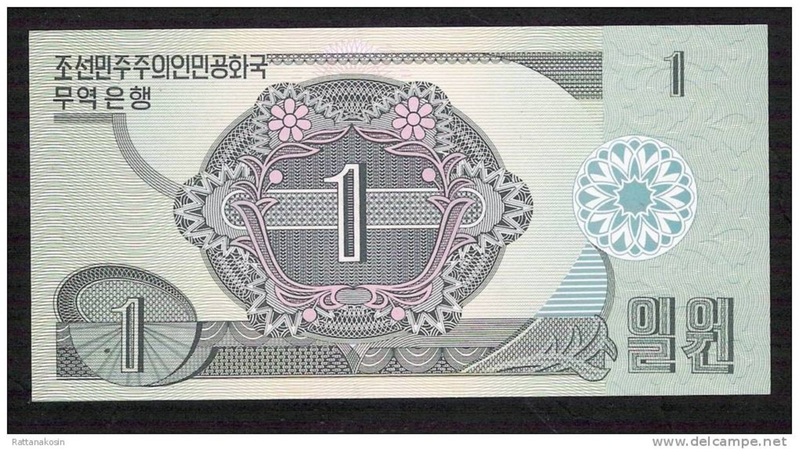 KOREA NORTH  P27  1   WON   1988    UNC. - Korea, North