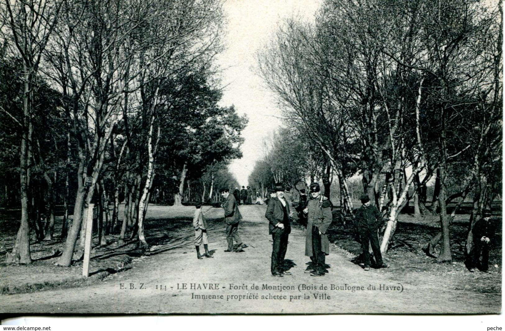 N°69494 -cpa Le Havre -forêt De Montjeon- - Forêt De Montgeon