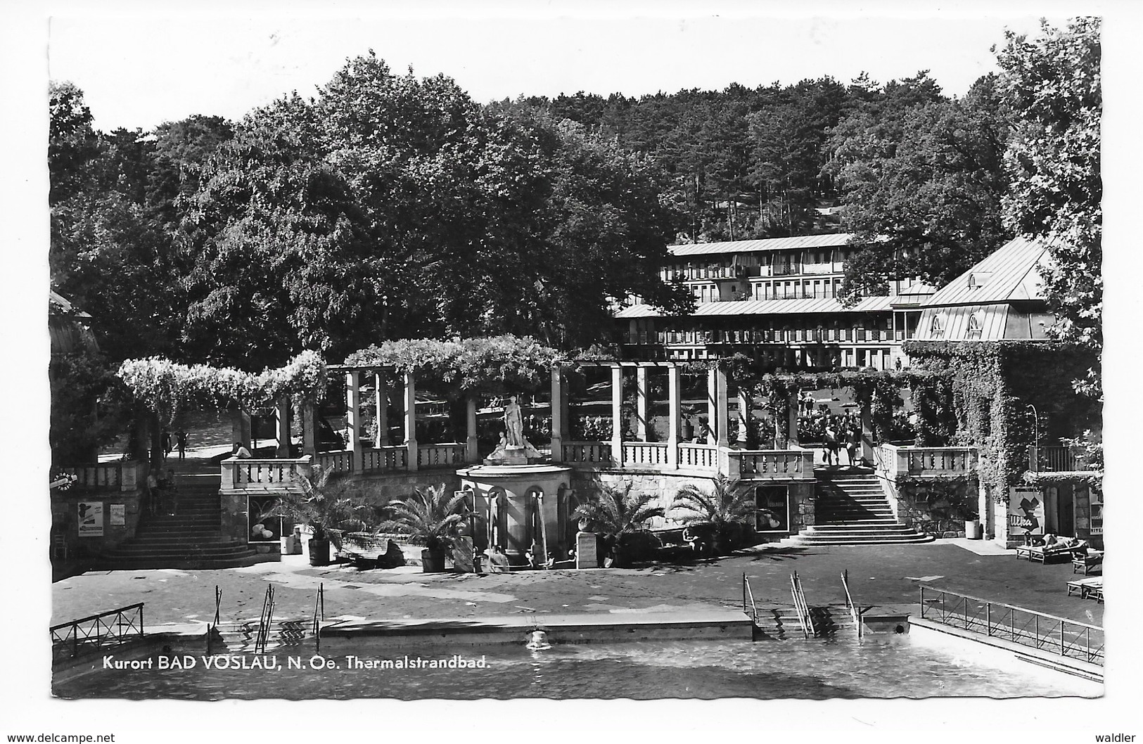 2540  BAD VÖSLAU, THERMALSTRANDBAD  1964 - Sonstige & Ohne Zuordnung