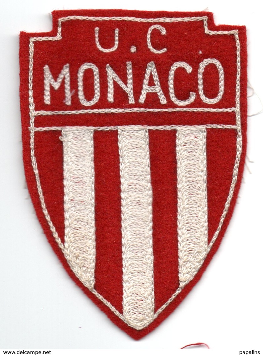 MONACO -- MONTE CARLO --- Ecusson Tissu Union Cycliste De Monaco -- Circa 1970 -1980 - Ecussons Tissu