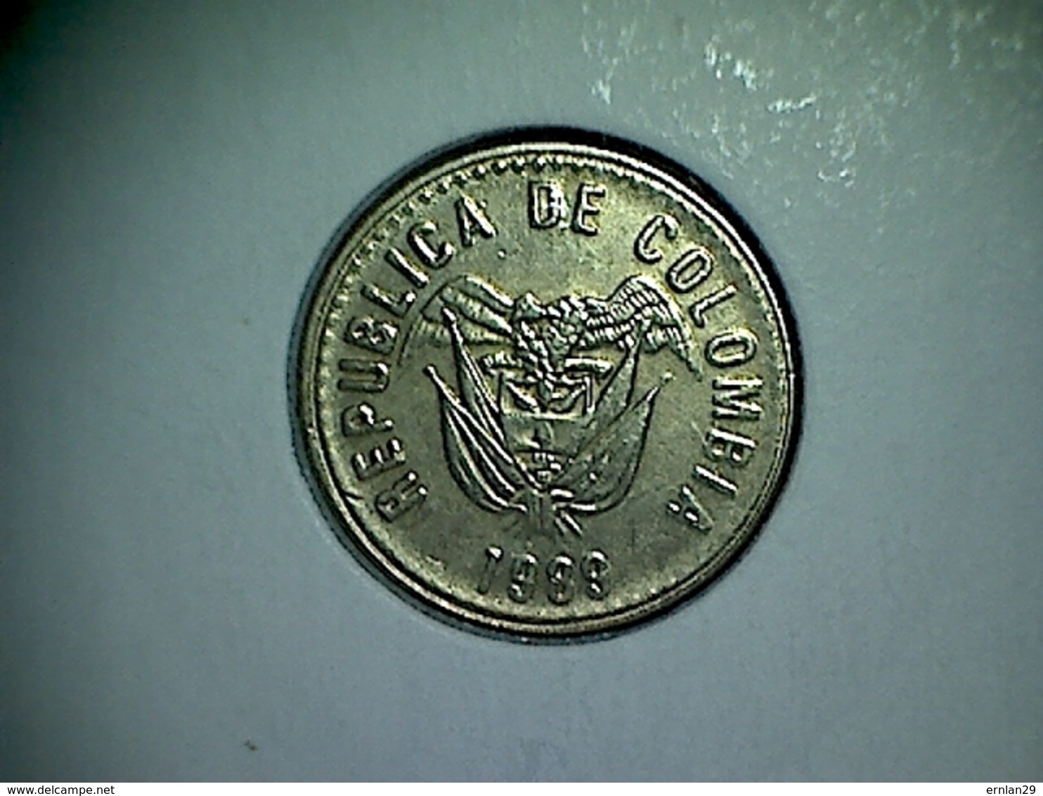 Colombie 5 Pesos 1989 - Colombia
