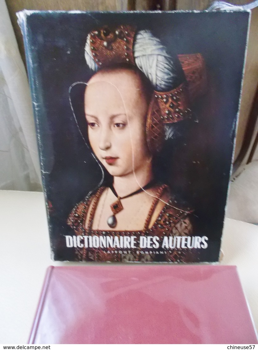 2 Dictionnaires Biographiques Des Auteurs  De Tous Les Temps Et Pays éditions De 1956 Laffont-Bompiani - Wörterbücher