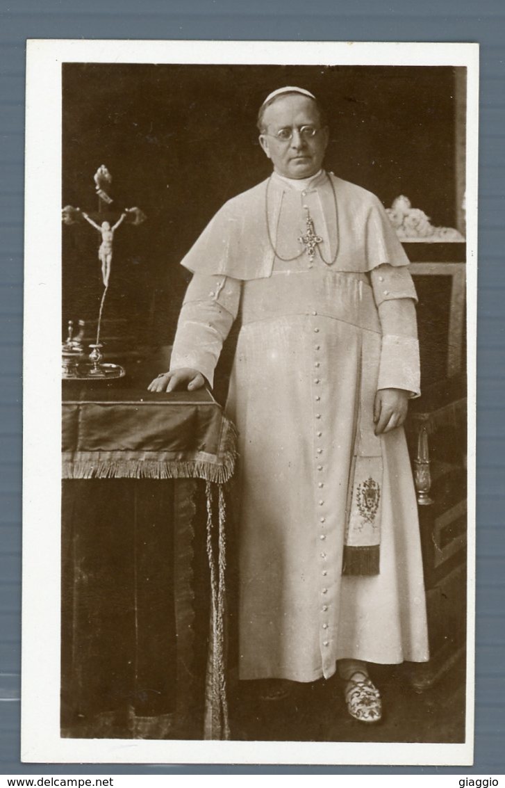 °°° Santino N. 272 - Foto S. S. Pio Xi Roma 12-2-1939 °°° - Godsdienst & Esoterisme