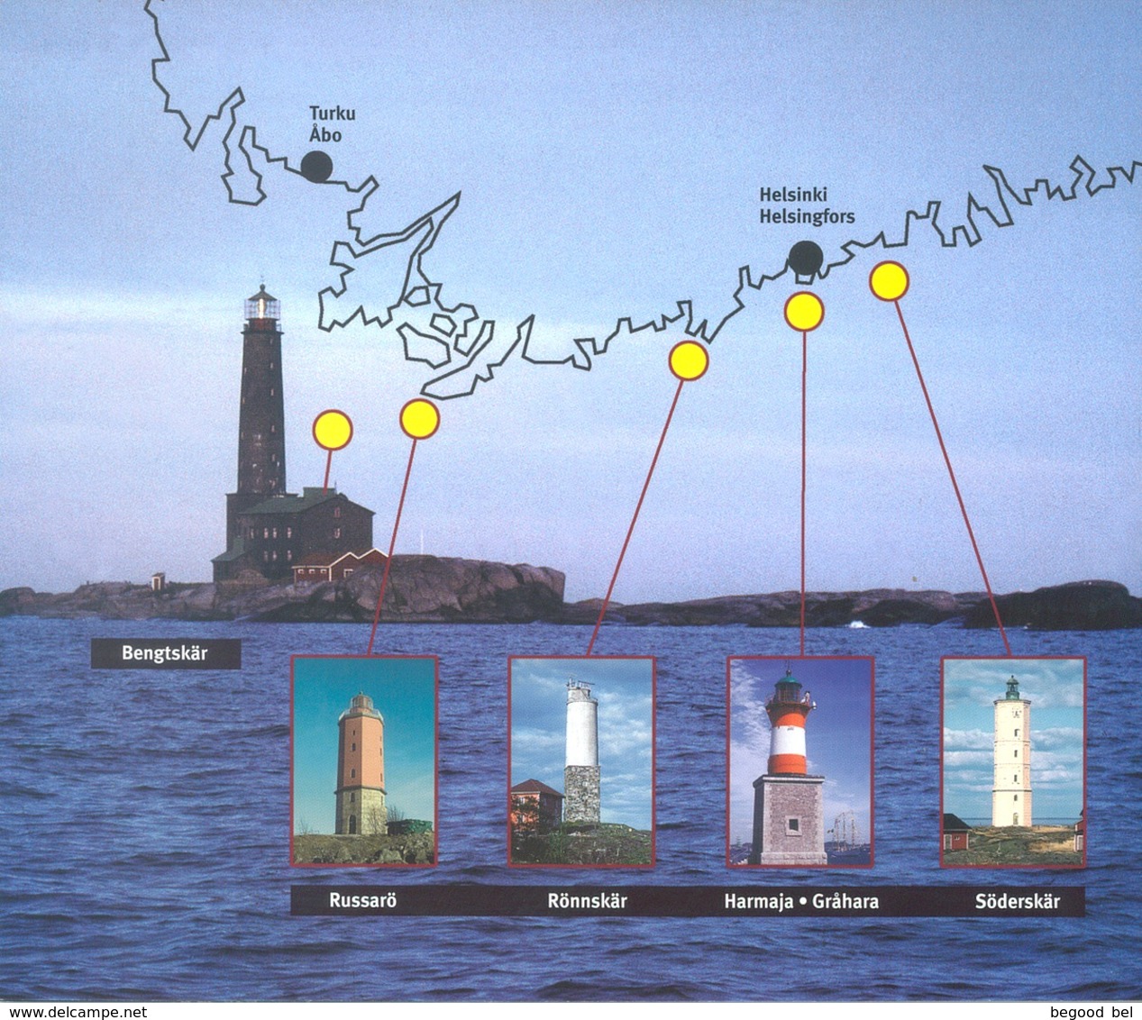 FINLAND - 2003 2005 - MNH/** - COLLECTOR LIGHTHOUSES ICEBREAKERS - Yv BLOC 21 BOOKLET C1730 - Lot 18985 - Neufs