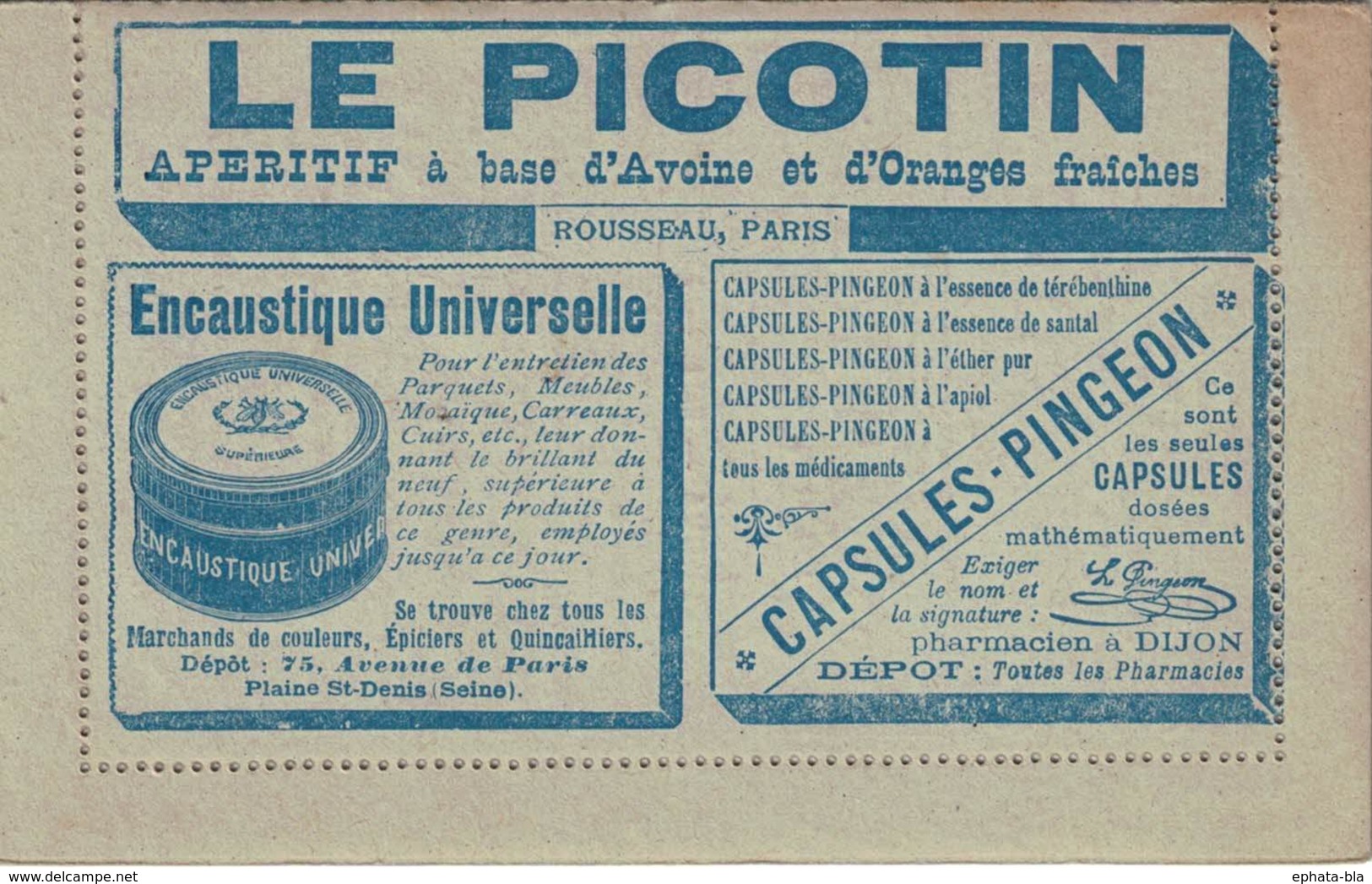 France: Entier Carte Lettre Publicitaire,15c Sage, Vendue 5 Centimes. Neuve - Letter Cards