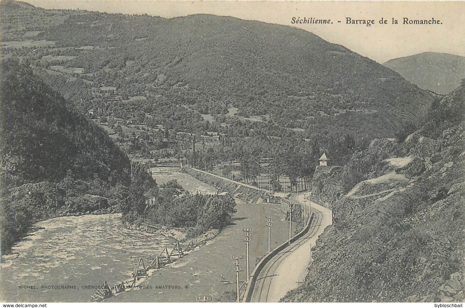 CPA 38 Isere Séchilienne Barrage De La Romanche 1910 - Other & Unclassified