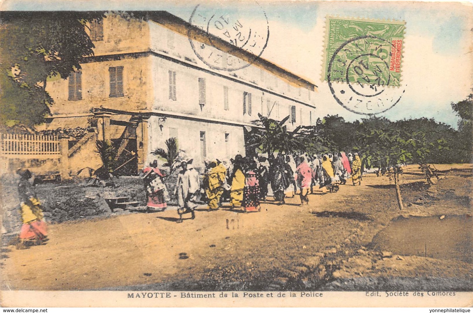 Mayotte / 35 - Bâtiment De La Poste Et De La Police - Mayotte