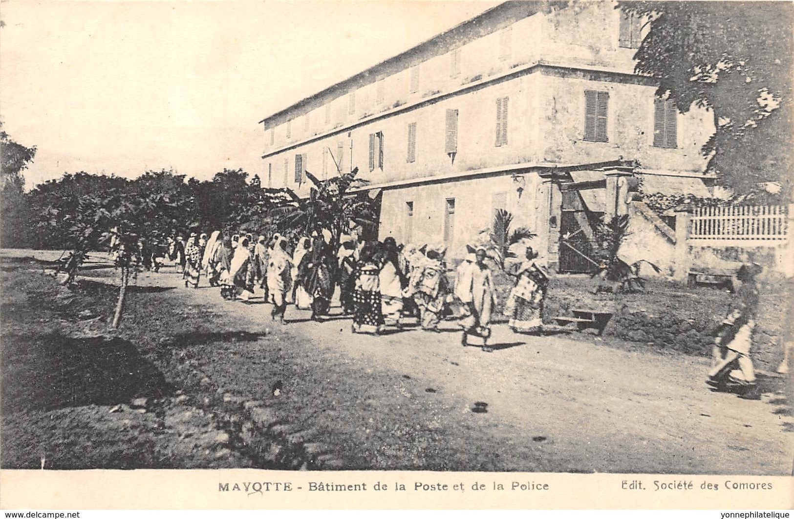 Mayotte / 50 - Bâtiment De La Poste Et De La Police - Mayotte