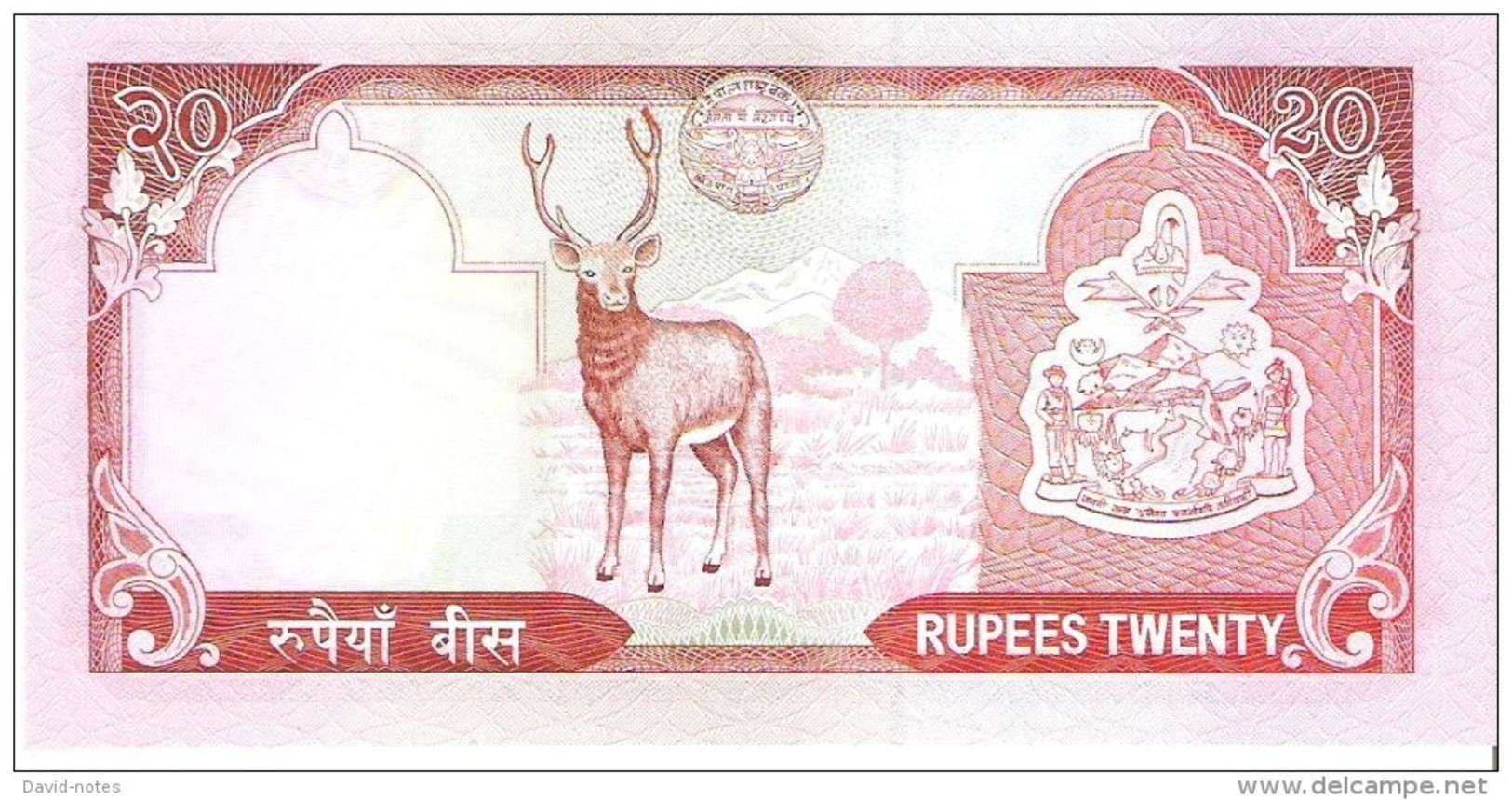 Nepal - Pick 55 - 20 Rupees 2005 - Unc - Nepal