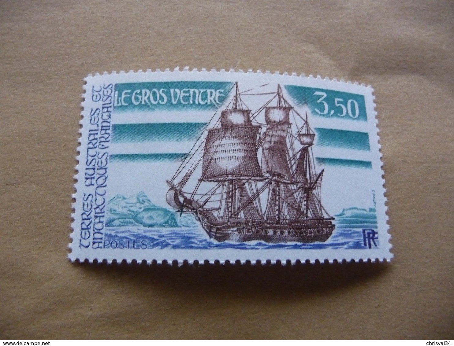 TIMBRE    TAAF        N  135      COTE  1,70  EUROS    ANNÉE  1988    NEUF  LUXE** - Unused Stamps