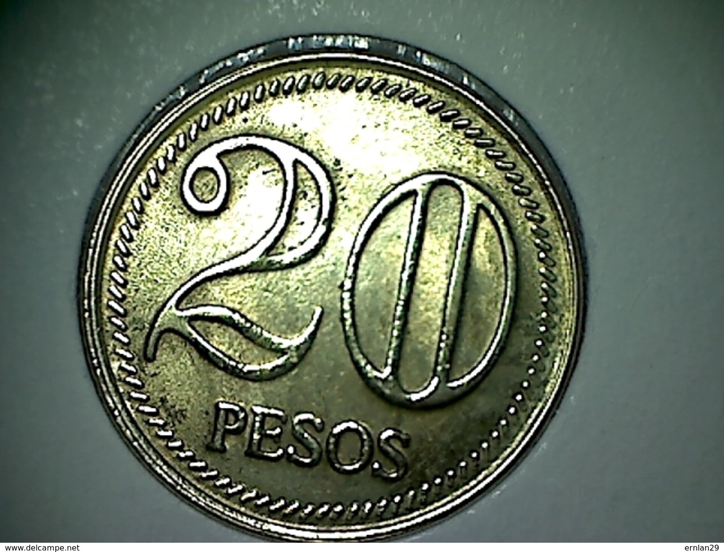 Colombie 20 Pesos 2008 - Colombia