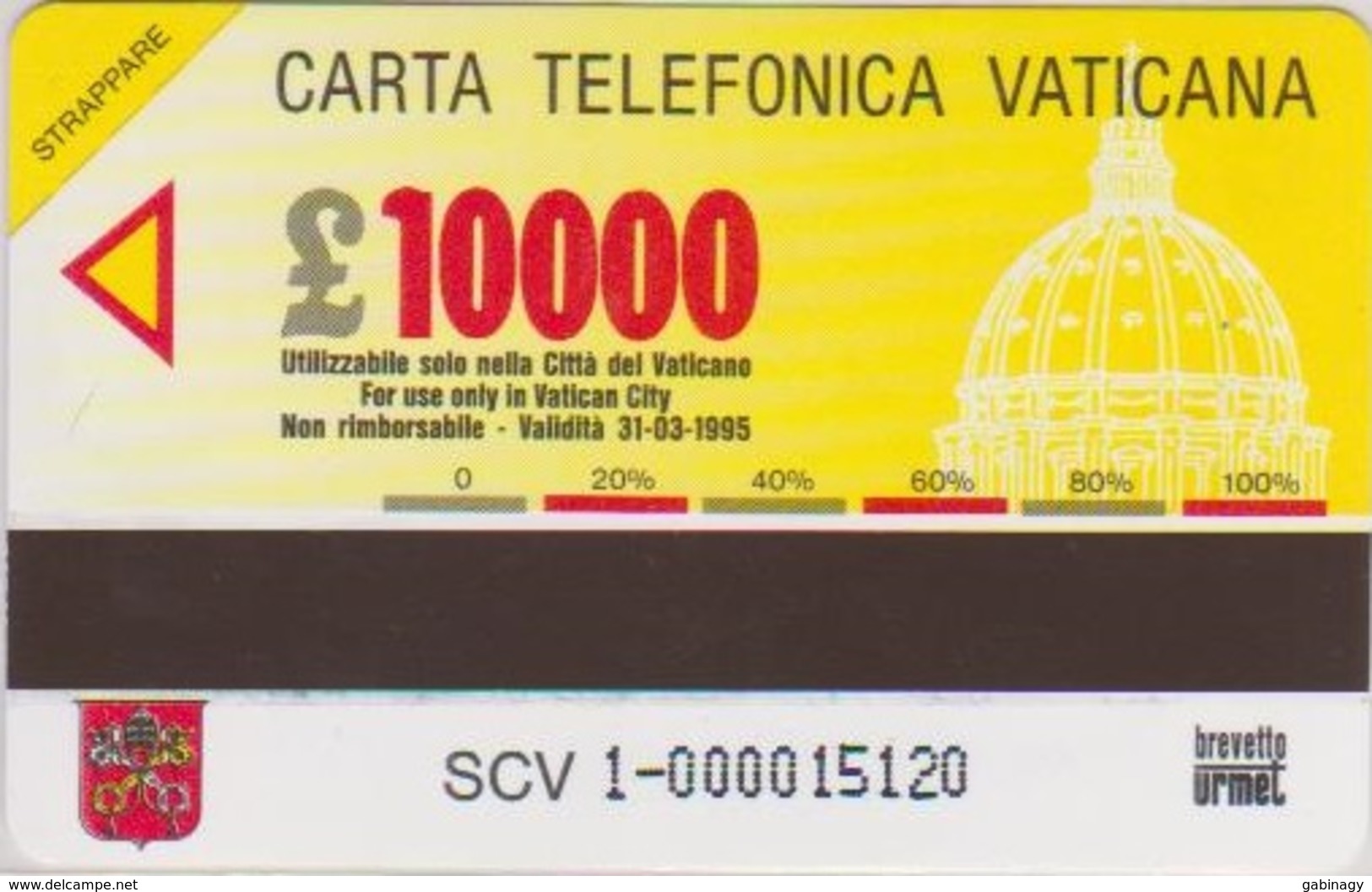 VATICAN - SCV-001 - STAMP - MINT - Vatican