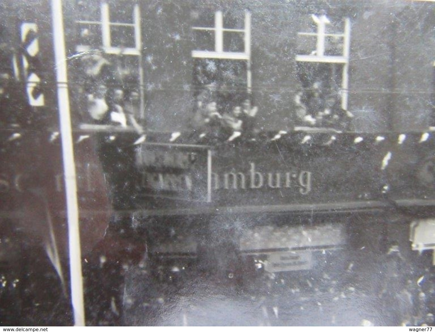 Postkarte Fotokarte Hitler Mit Leibstandarte - Hamburg?? - Erhaltung I-II - Lettres & Documents