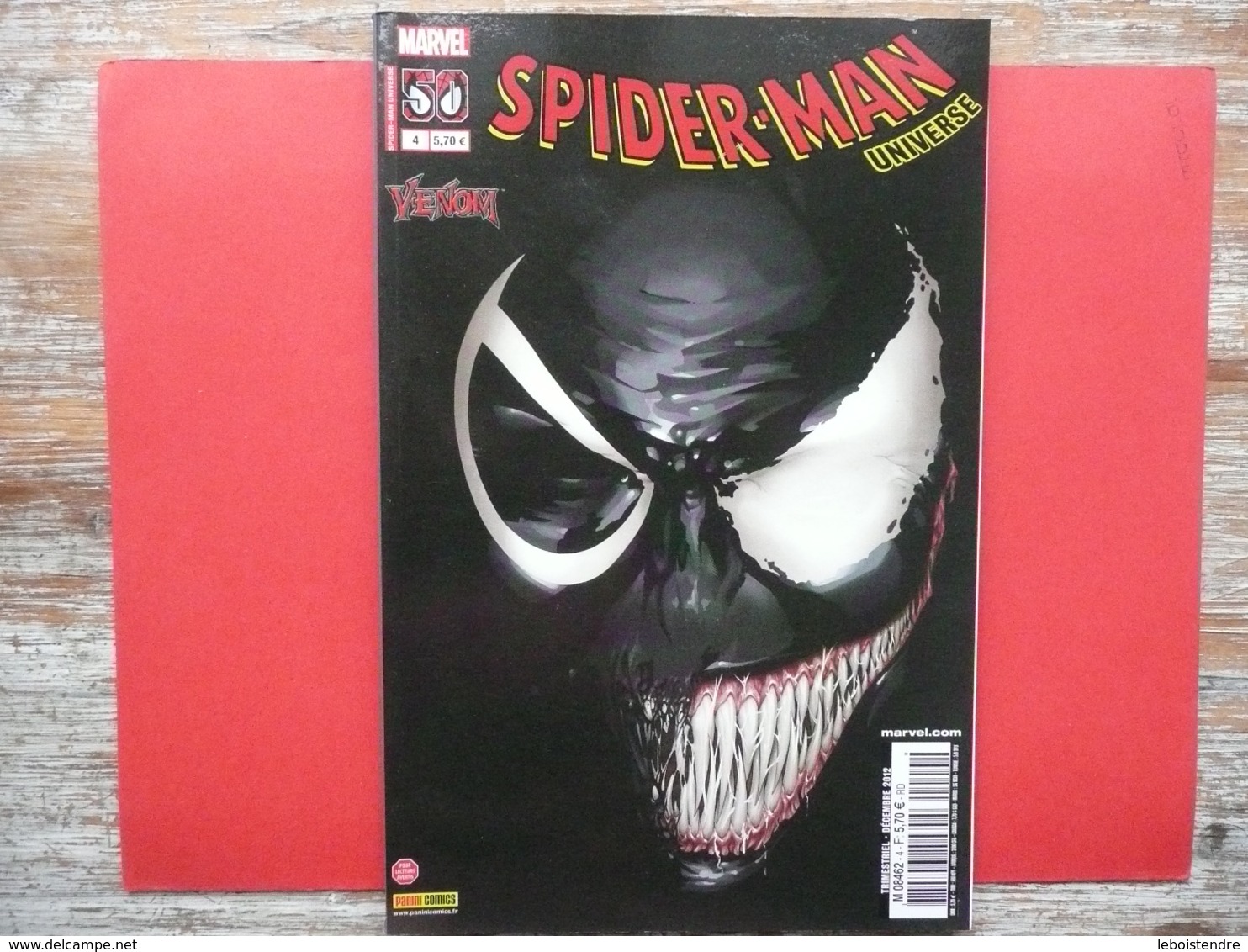 SPIDER-MAN UNIVERSE N 4  DECEMBRE 2012    MARVEL   PANINI COMICS VENOM - Spiderman