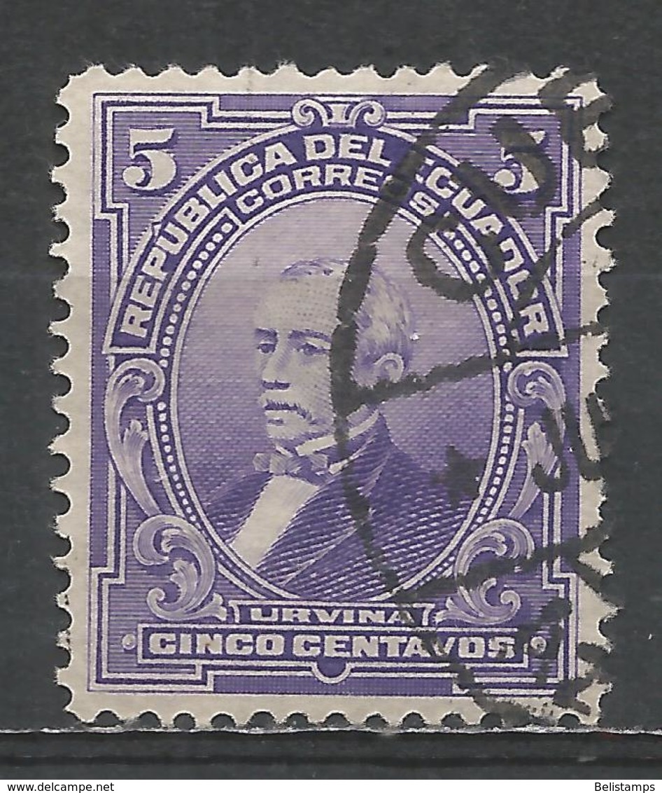 Ecuador 1915. Scott #207 (U) President, José M. Urvina - Equateur
