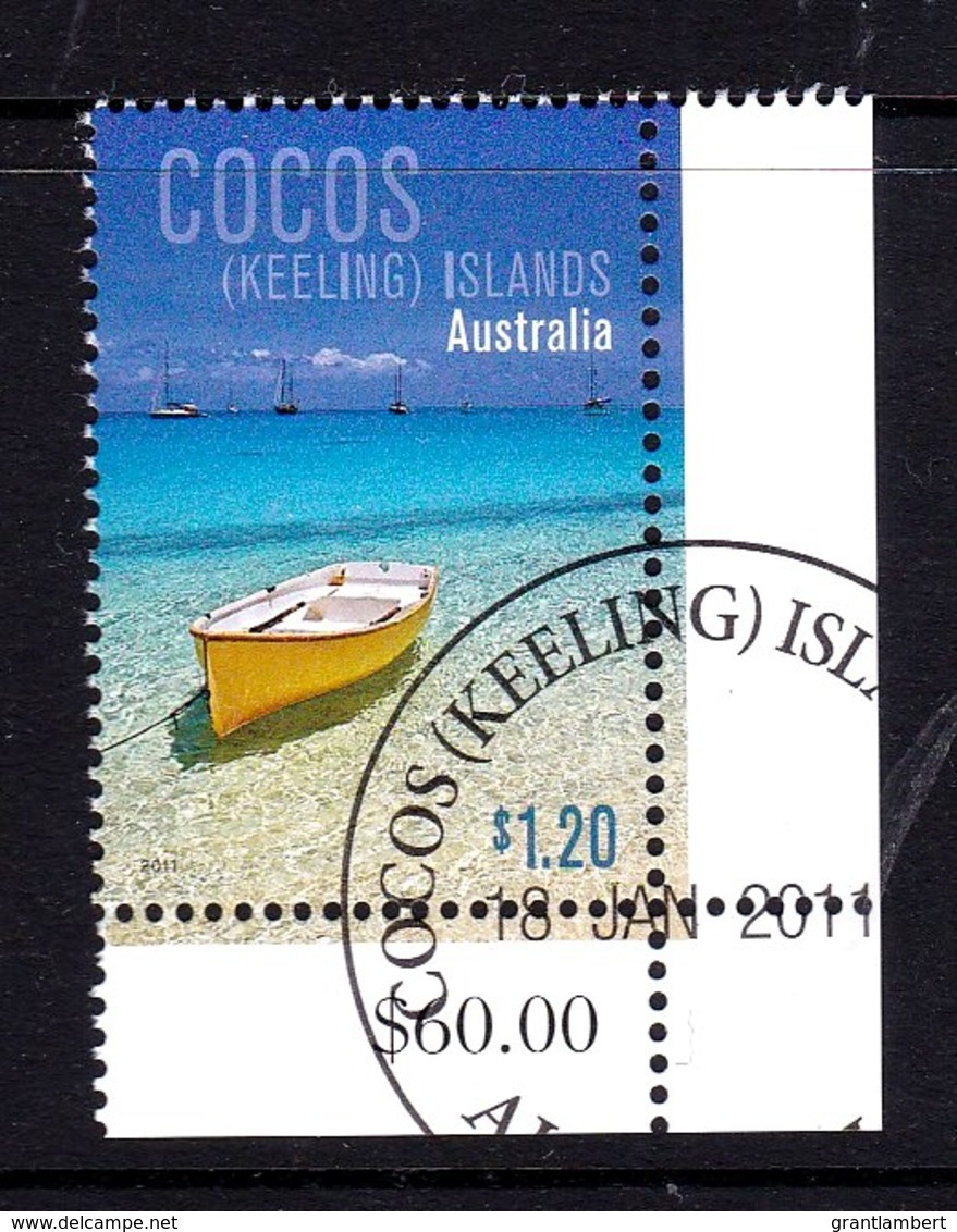 Cocos Islands 2011 Boats $1.20 Corner CTO - Cocos (Keeling) Islands