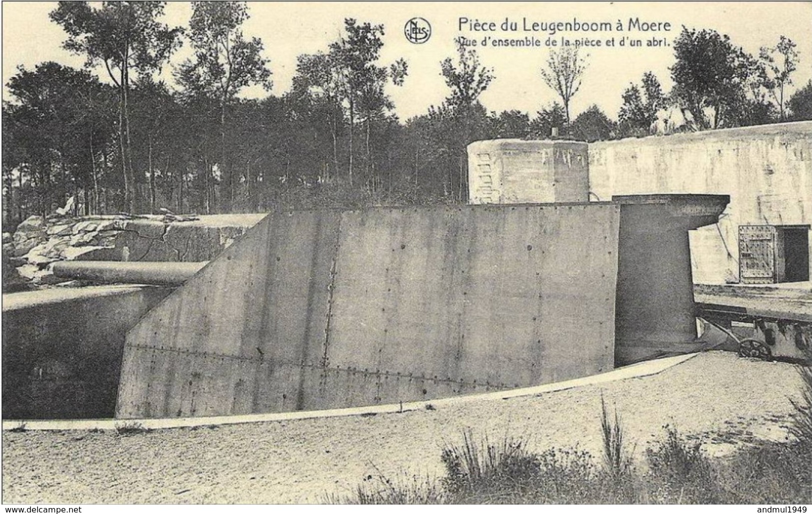 MOERE - Pièce De Leugenboom - Vue D'ensemble De La Pièce Et D'un Abri - Gistel