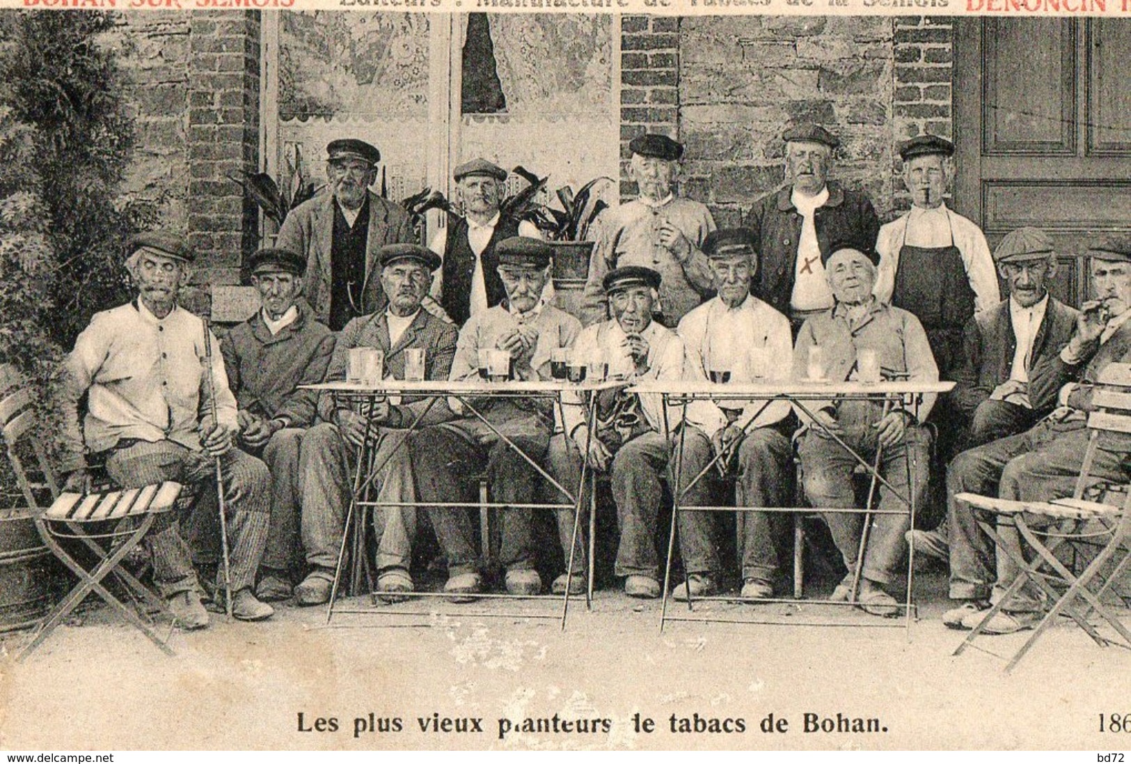 BOHAN SUR SEMOIS - Manufacture De Tabacs De La Semois, " Les Plus Vieux Planteurs De Tabac De Bohan " - Autres & Non Classés