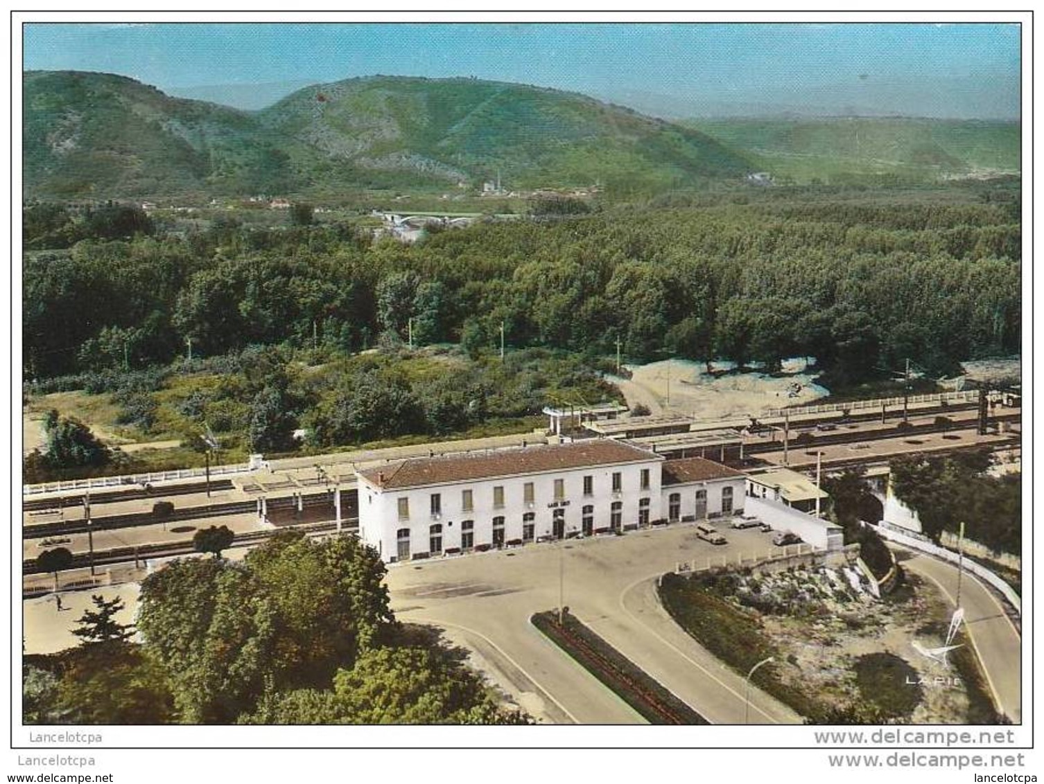 26 - SAINT RAMBERT D'ALBON / VUE AERIENNE SUR LA GARE - Autres & Non Classés