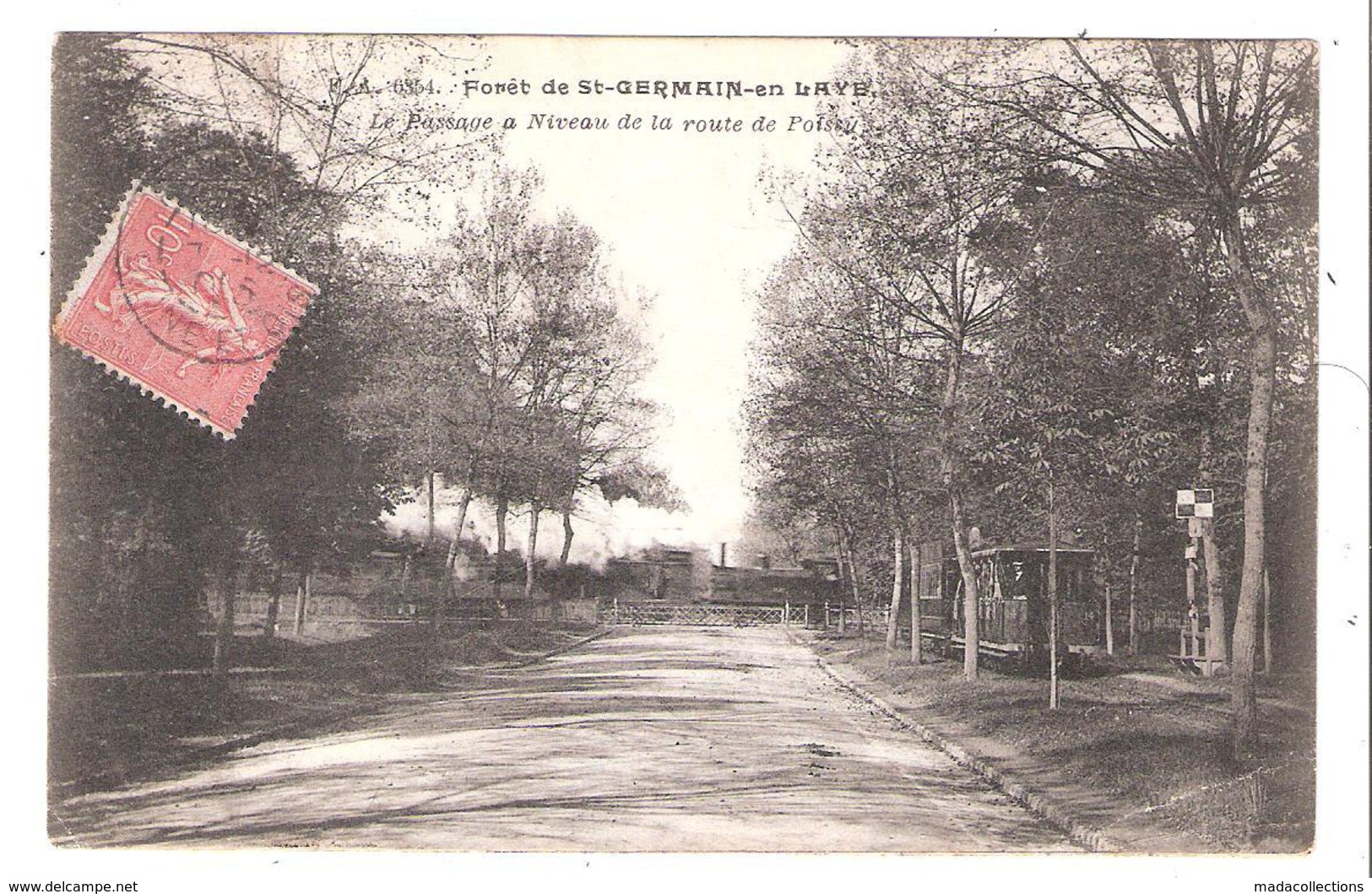 St. Germain En Laye (78-Yvelines)  Le Passage à Niveau De La Route De Poissy - Tramway - St. Germain En Laye